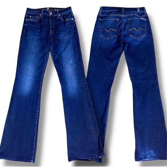 7 For All Mankind Bootcut Stretch Jeans - Picture 1 of 11